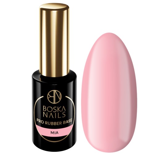 BOSKA NAILS Baza kauczukowa RUBBER BASE PRO MIA 10ml