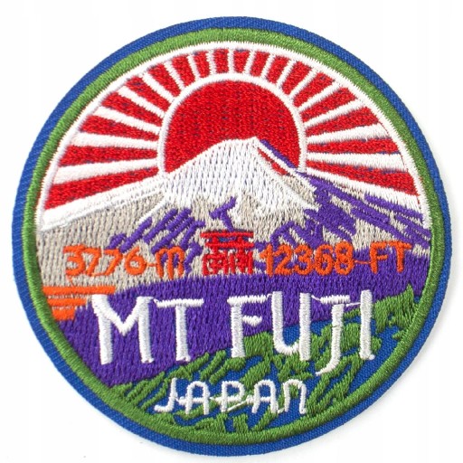 Naszywka TERMO Naprasowanka Mt Fuji Widok Japan