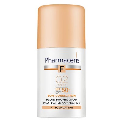 PHARMACERIS F fluid korygujący SPF50+ 02 SAND 30ml