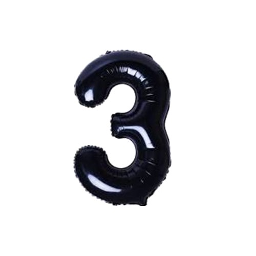 Balon foliowy cyfra ''3