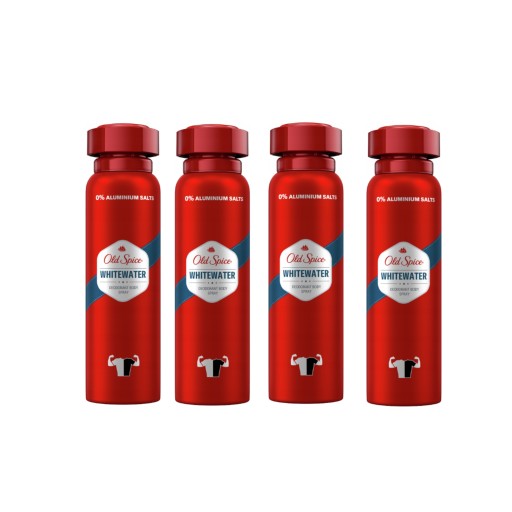 Old Spice Whitewater dezodorant deo spray 4 x150ml