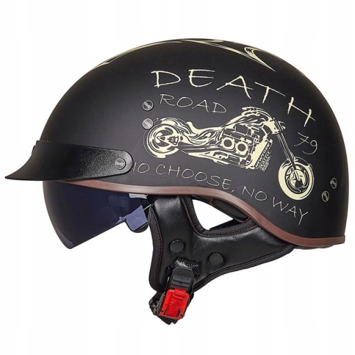 KASK MOTOCYKLOWY niemiecki ORZESZEK GXT retro XL