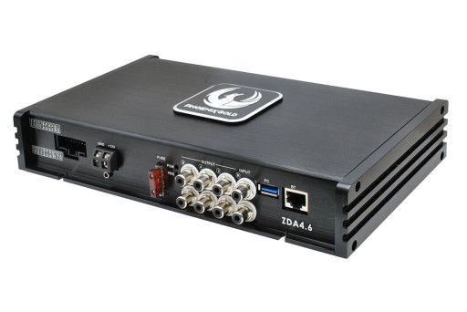 Phoenix Gold ZDA4.6 Wzmacniacz 4x100W RMS z procesorem DSP Najlepszy Mocny