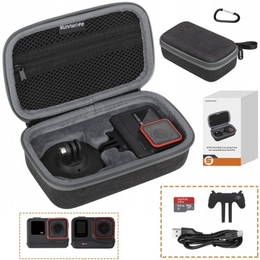 Pokrowiec Etui Hard Case Walizka Osłona do Kamery Insta360 Ace / Ace Pro