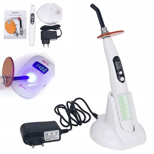 LAMPA POLIMERYZACYJNA DENTYSTYCZNA LED 2200MAH 4 TRYBY