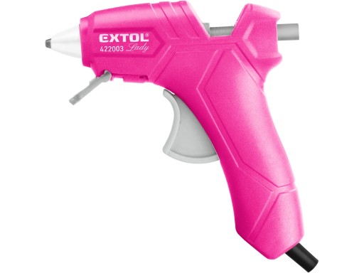 PISTOLET KLEJU NA GORĄCO RÓŻOWY DLA KOBIET 7,2MM