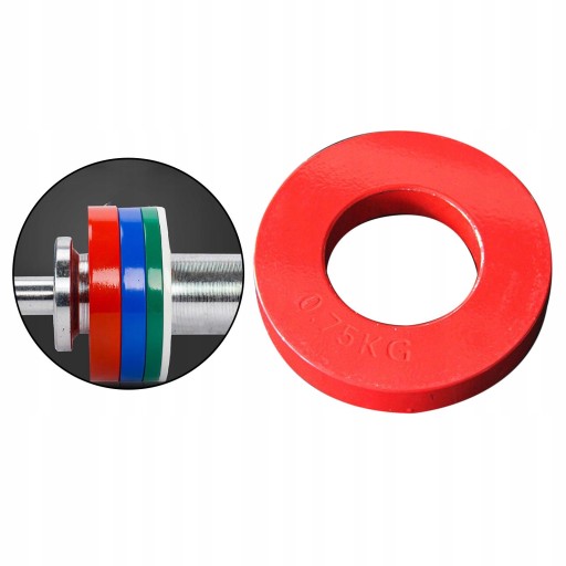 TARCZA ZDERZAKA 0,75 KG CZERWONY