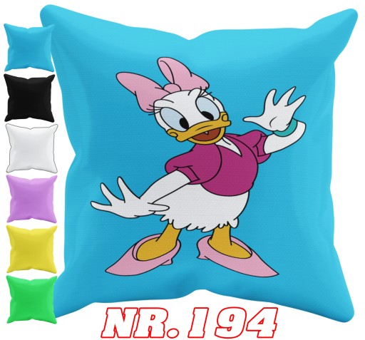 POSZEWKA NA PODUSZKĘ JAŚKA DO PRZEDSZKOLA DAISY+ IMIĘ GRATIS