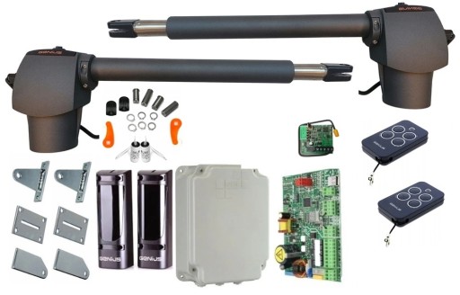Napęd - ZESTAW do bramy Genius G-BAT 300 - 2x3m