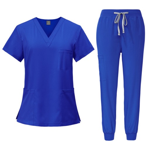 KOMPLET MEDYCZNY KOSZULKA SPODNIE UNIFORM DAMSKI