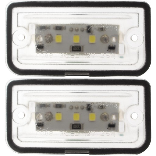 PODŚWIETLENIE TABLICY LED do Mercedes W203 W209