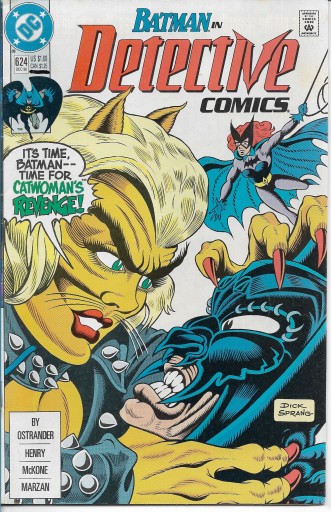 Dc Detective Comics Batman Komiks 624/1990 j.ang