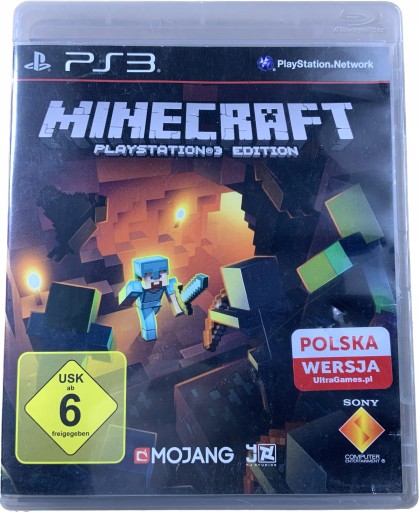 MINECRAFT płyta bdb PL PS3