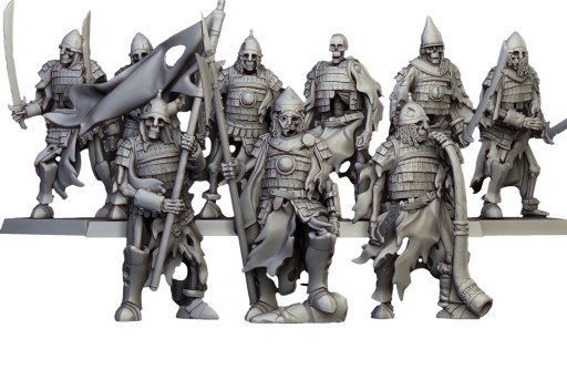 Skeletons Unit - Highlands Miniatures