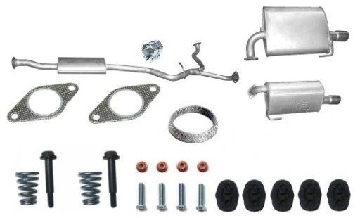 SUBARU LEGACY OUTBACK 2.5 3.0 2003 TŁUMIK KOMPLET