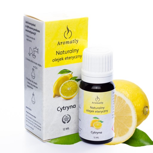 Aromatly Naturalny Olejek Eteryczny Cytrynowy