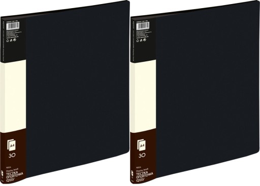 Album ofertowy Grand A4 30 koszulek czarny x2
