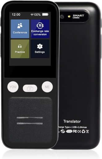 Translator T16 elektroniczny tłumacz 138 języków, aparat