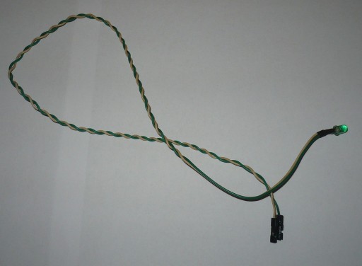 Dioda POWER LED zielona do obudowy komputera
