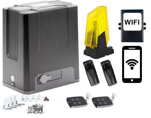 Napęd do bramy przesuwnej Steelon NAVI 600 WIFI