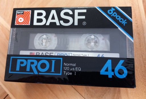 BASF PRO I 46 3 PACK KASETA MAGNETOFONOWA