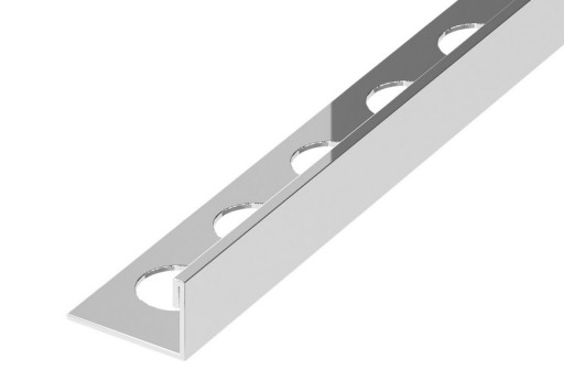 profil L listwa narożna stal srebrna 12,5mm 2,7m