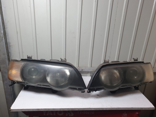 lampa lampy przod przednie bmw e39 komplet