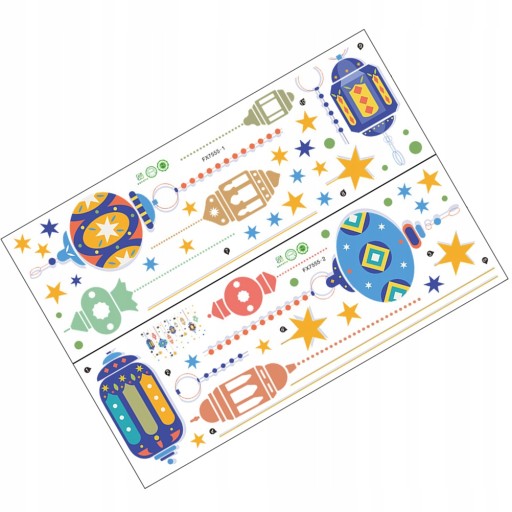1 zestaw Colorfast Collage Creative DIY Kids Room
