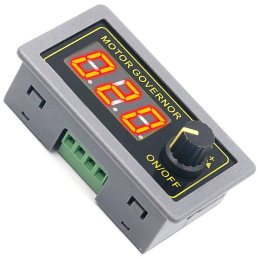 REGULATOR IMPULSOWY PRĘDKOŚCI OBROTÓW SILNIKA PWM 5-30V DC 5A LCD AG660B