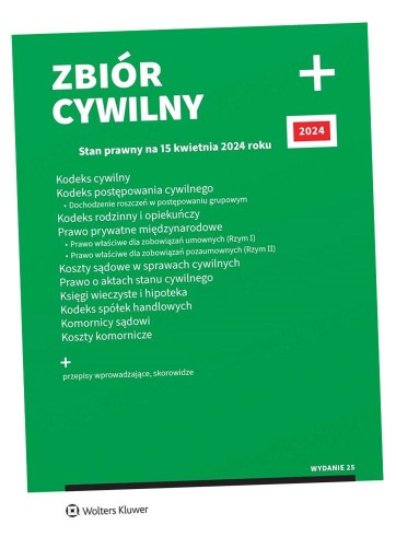 ZBIÓR CYWILNY PLUS W.25 2024 PRACA ZBIOROWA