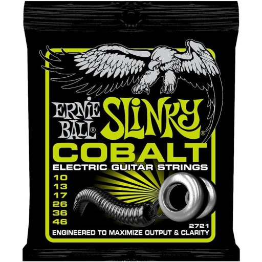 ERNIE BALL EB 2721 Cobalt struny do git elek 10-46