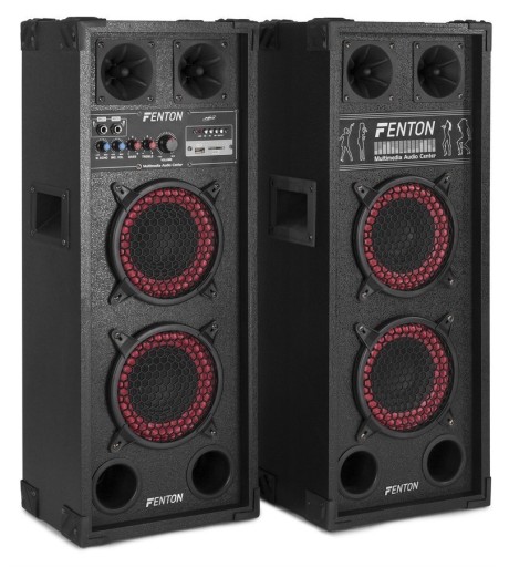 ZESTAW NAGŁOŚNIENIOWY PRO USB MP3 600W FENTON
