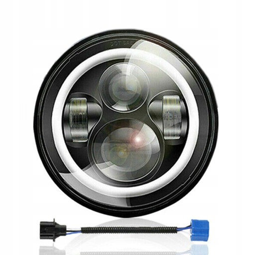REFLEKTOR LED LAMPA PRZÓD HOMOLOGACJA MOTOCYKLA