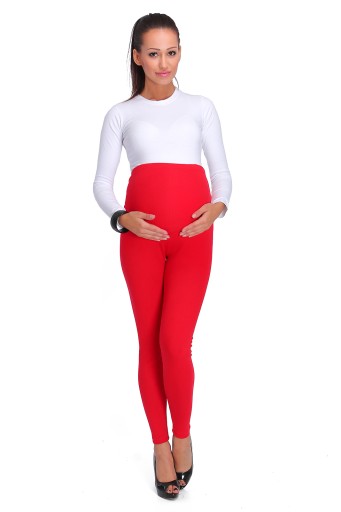OCIEPLANE CIĄŻOWE GETRY-GRUBE ZIMOWE LEGGINSY- 3XL