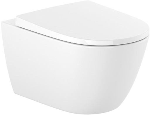 MISKA WC WISZĄCA RIMLESS BIAŁA ROCA ONA