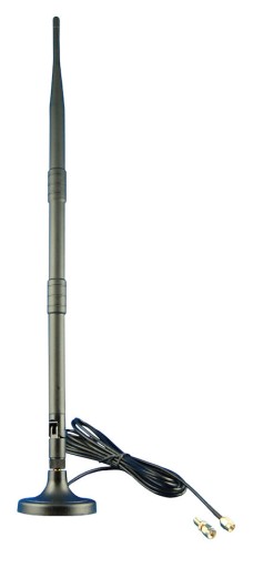 ANTENA WI-FI 2.4 GHz 12 dB 2 W 1 RP-SMA + SMA 3 m