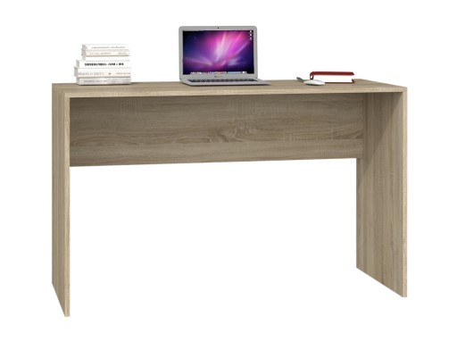 BIURKO PROSTE UNIWERSALNE DĄB SONOMA LAPTOP KOMPUTER BIURO 120CM GAMINGOWE