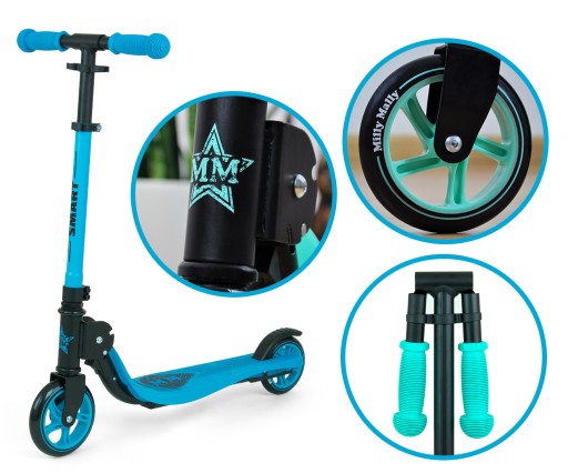 MillyMally Hulajnoga Smart Scooter Extrem BLUE