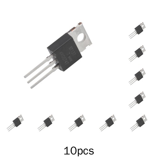 10 x BT137-600E Triacs TO-220 Tyrystor