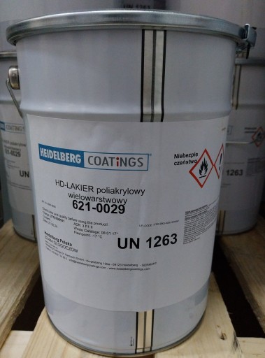 Lakier Heidelberg Coatings 621-0029 SOLO PUR 30L
