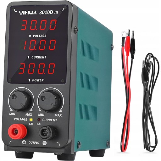 SERWISOWY ZASILACZ LABORATORYJNY PRECYZYJNY REGULOWANY YIHUA 3010D-III 300W