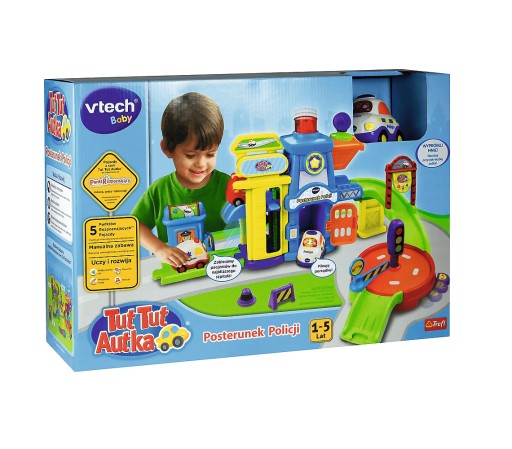 VTECH TREFL TutTut Autka Posterunek Policji 61073