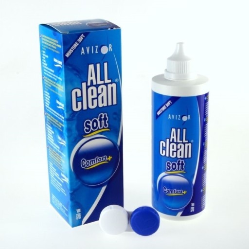 Płyn do soczewek Avizor All Clean Soft 350ml