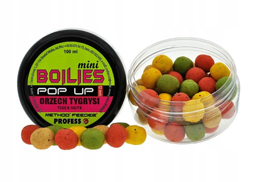 PROFESS Kulki Mini POP-UP - ORZECH TYGRYSI - 12mm