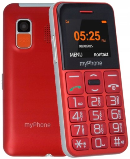 MYPHONE HALO EASY - TELEFON DLA SENIORA RADIO SOS