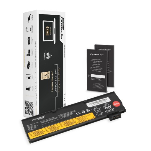 Bateria SB10K97582 do Lenovo ThinkPad T470 T570