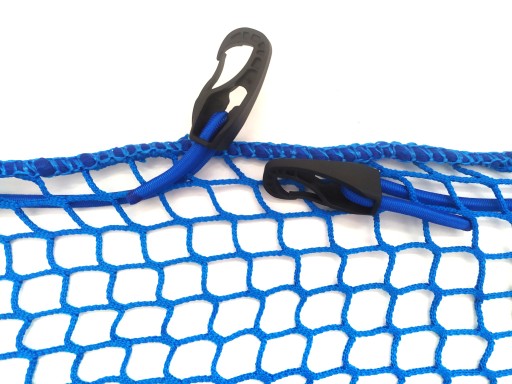 Siatka na przyczepkę gęsta 1,5x2 L325G z gumą UV mocna ładunek