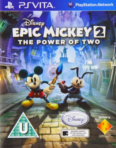 EPIC MICKEY 2 SIŁA DWÓCH PL WERSJA PS VITA SKLEP !