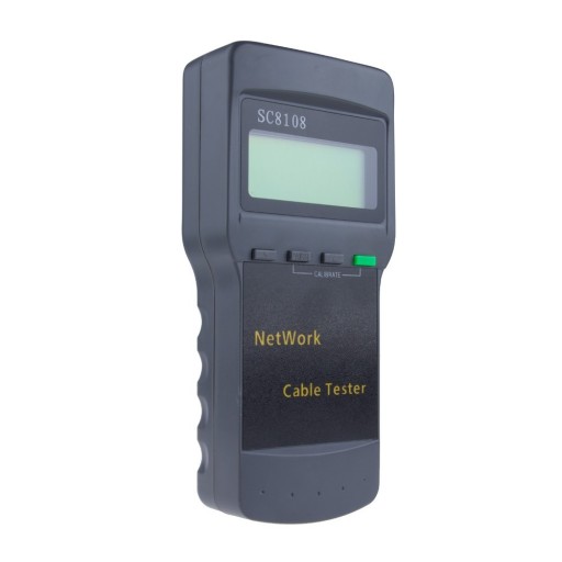 TESTER SIECI SC8108 LAN RJ45 BNC LCD