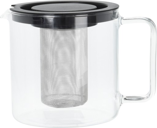 DZBANEK do zaparzania HERBATY ziół szklany 1300ml